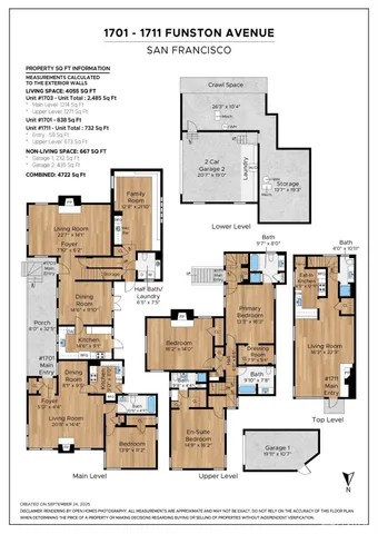 $2,998,000 | 1701-1711 Funston Avenue, Unit 1703, San Francisco, CA 94122