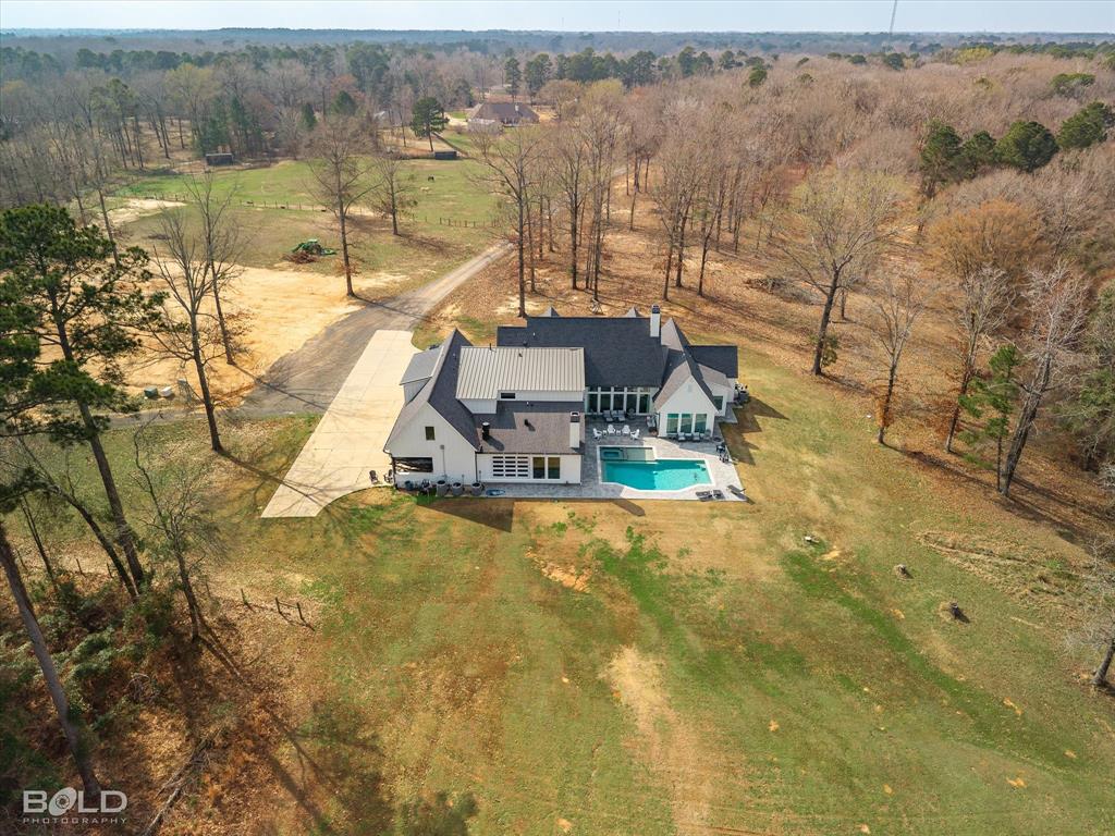 5296 Linton Cutoff Road Benton, LA 71006 - Photo 40 of 40 Overview of rural landscape featuring a pool area