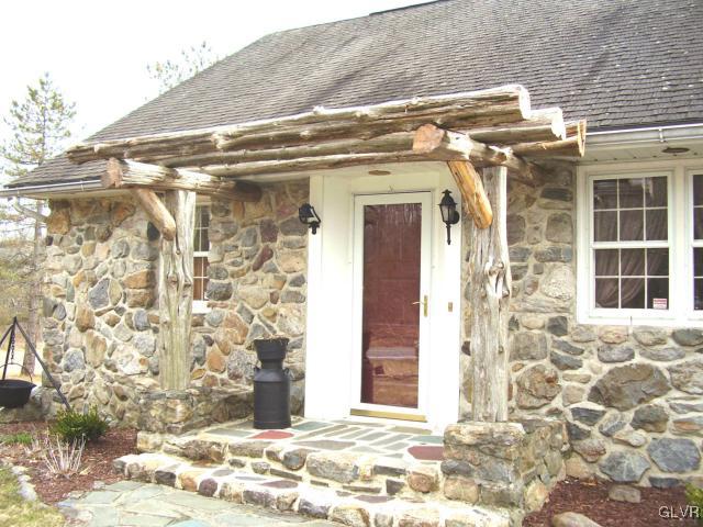 2063 Ridge Road Bangor, PA 18013 - Photo 5 of 28 Rustic Wood Entrance plus flag stone stoop