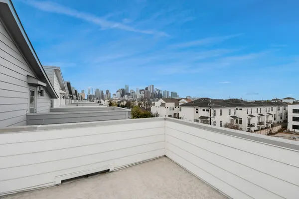 a view of a terrace view