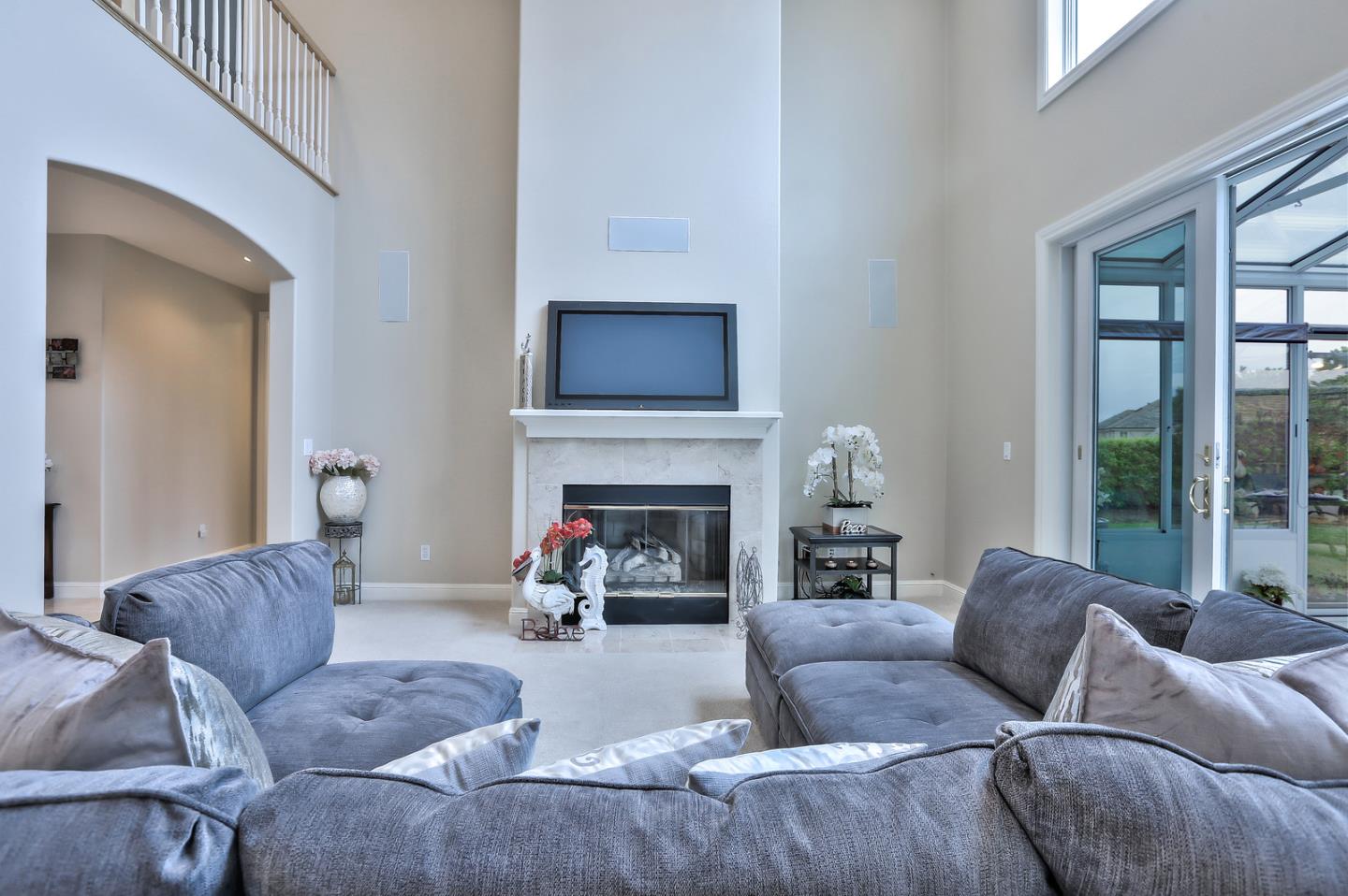 135 Cypress Point Road Half Moon Bay, CA 94019 - Photo 33 of 80 a living room with furniture or fireplace and a large window