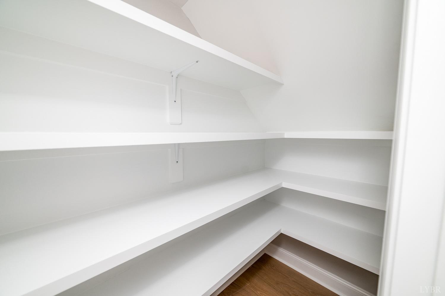 1073 South Westyn Loop Forest, VA 24551 - Photo 18 of 66 a storage room with empty racks
