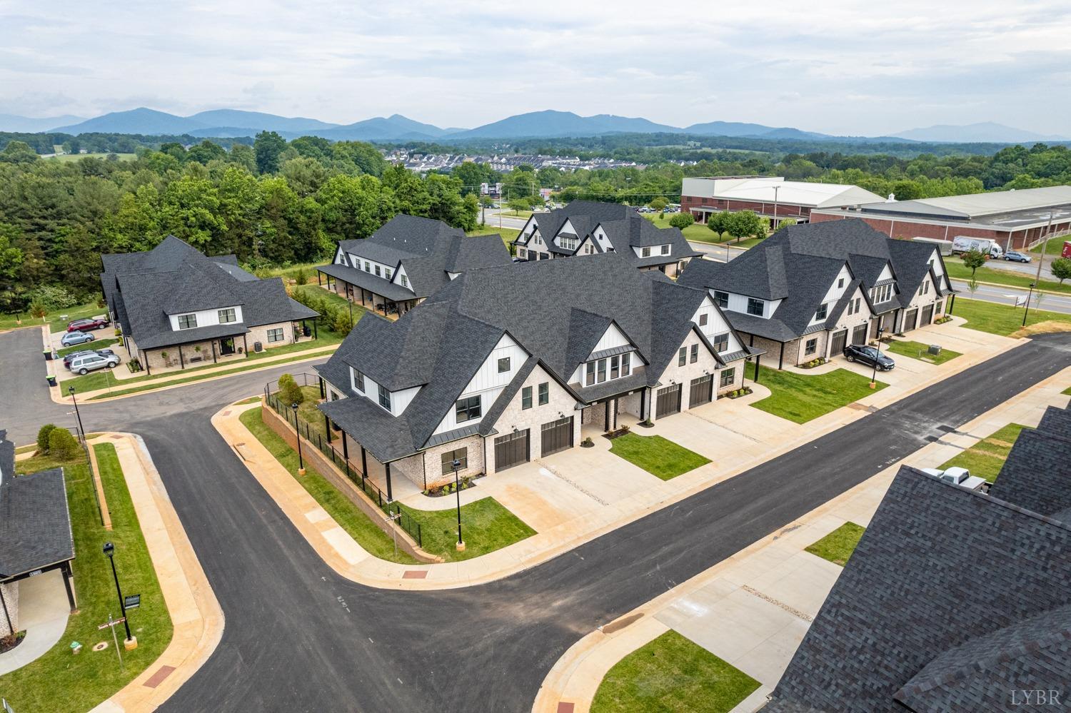 1073 South Westyn Loop Forest, VA 24551 - Photo 56 of 66 an aerial view of a house with a ocean view