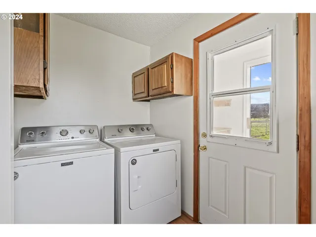 a green field with lots of trees