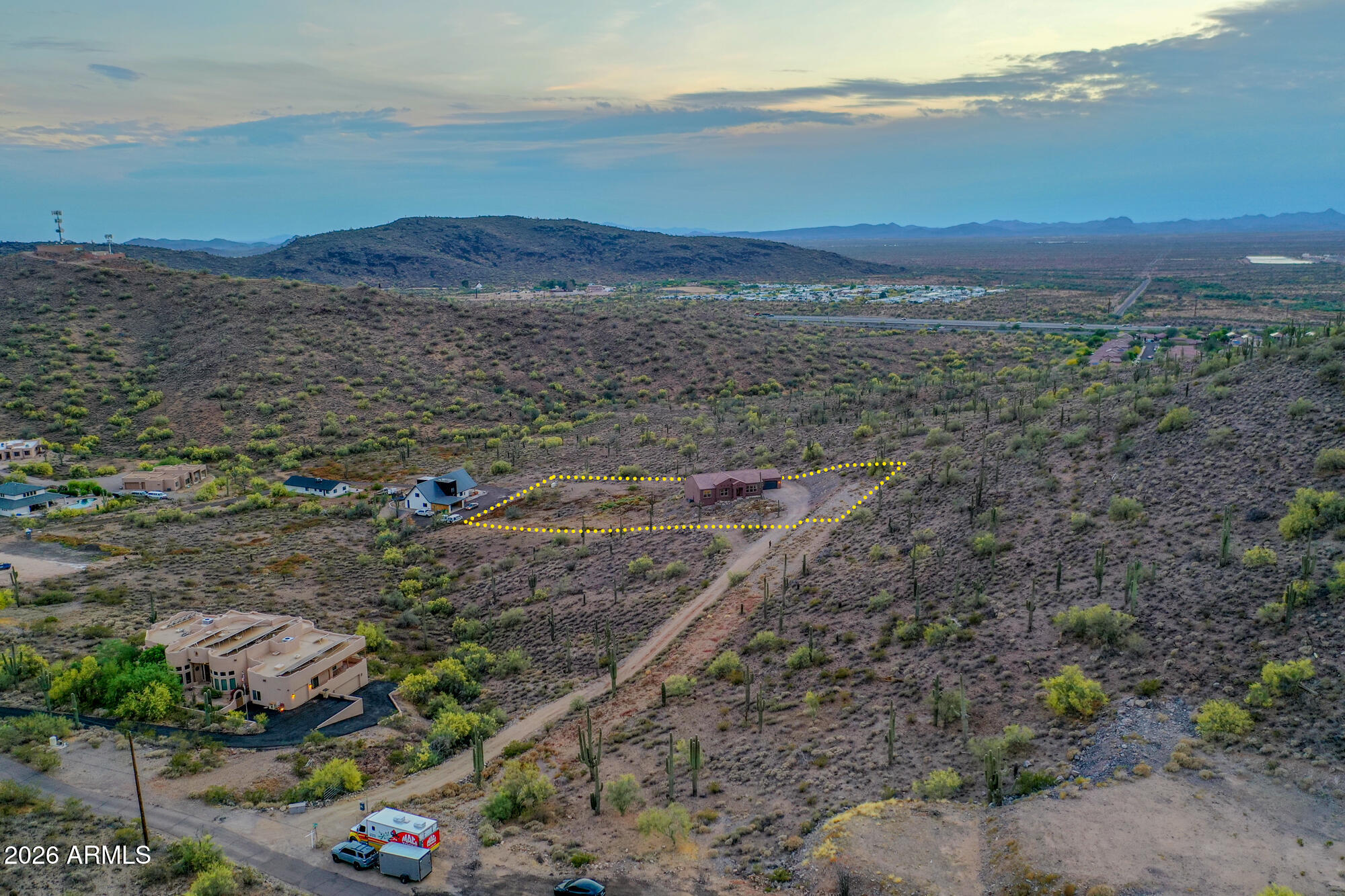 3443 West Joy Ranch Road Phoenix, AZ 85086 - Photo 27 of 27 Joy Ranch Property Line Photo (1)