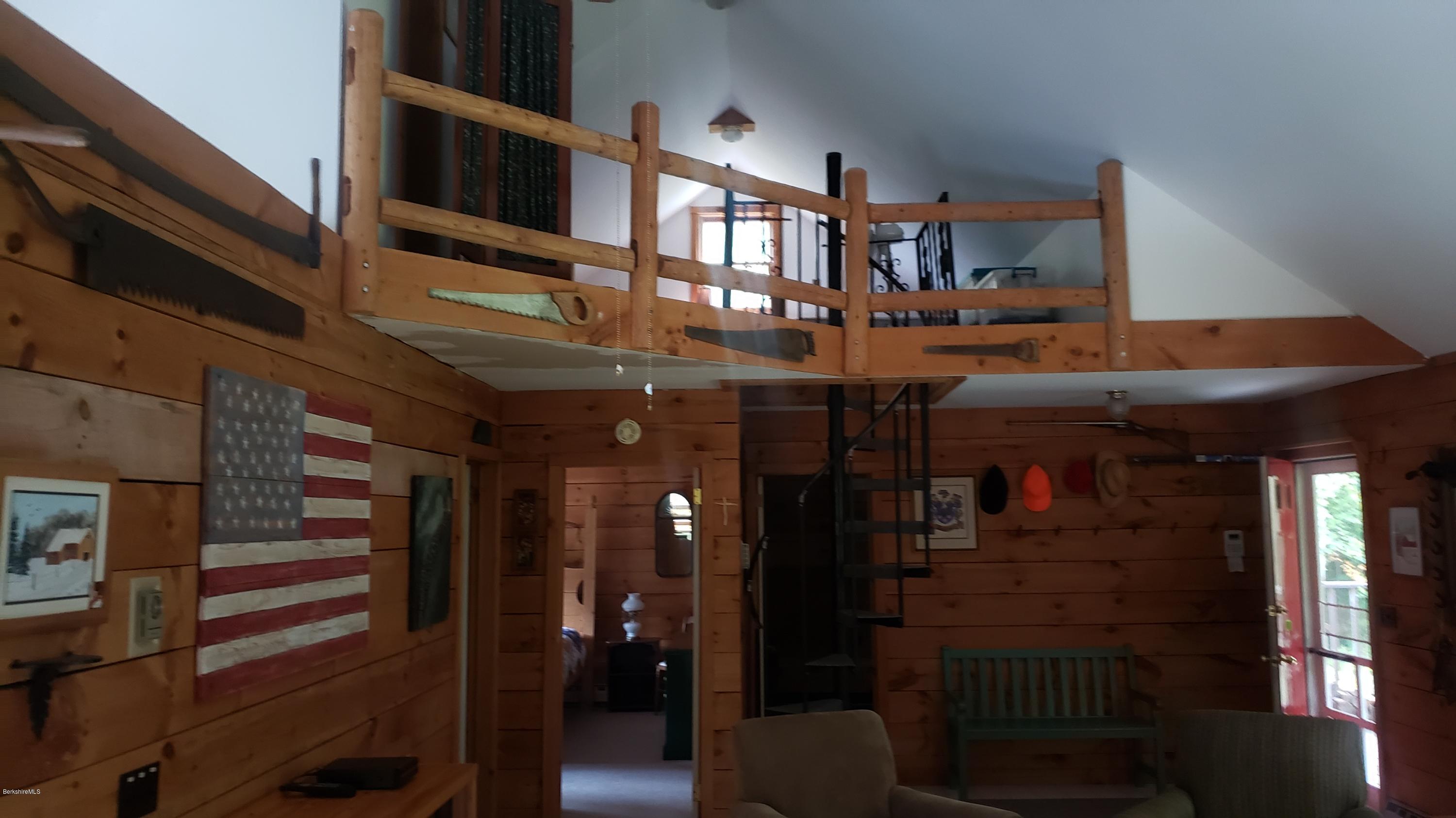 1507 County Road Stamford, VT 05352 - Photo 9 of 20 looking up to loft
