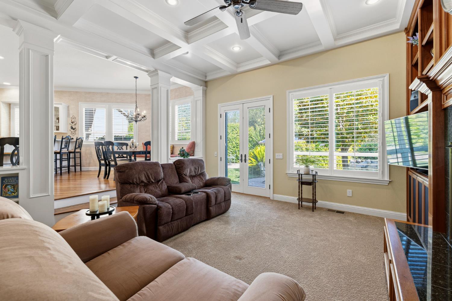 5869 Granite Hills Drive South Granite Bay, CA 95746 - Photo 15 of 66 a living room with furniture and a large window