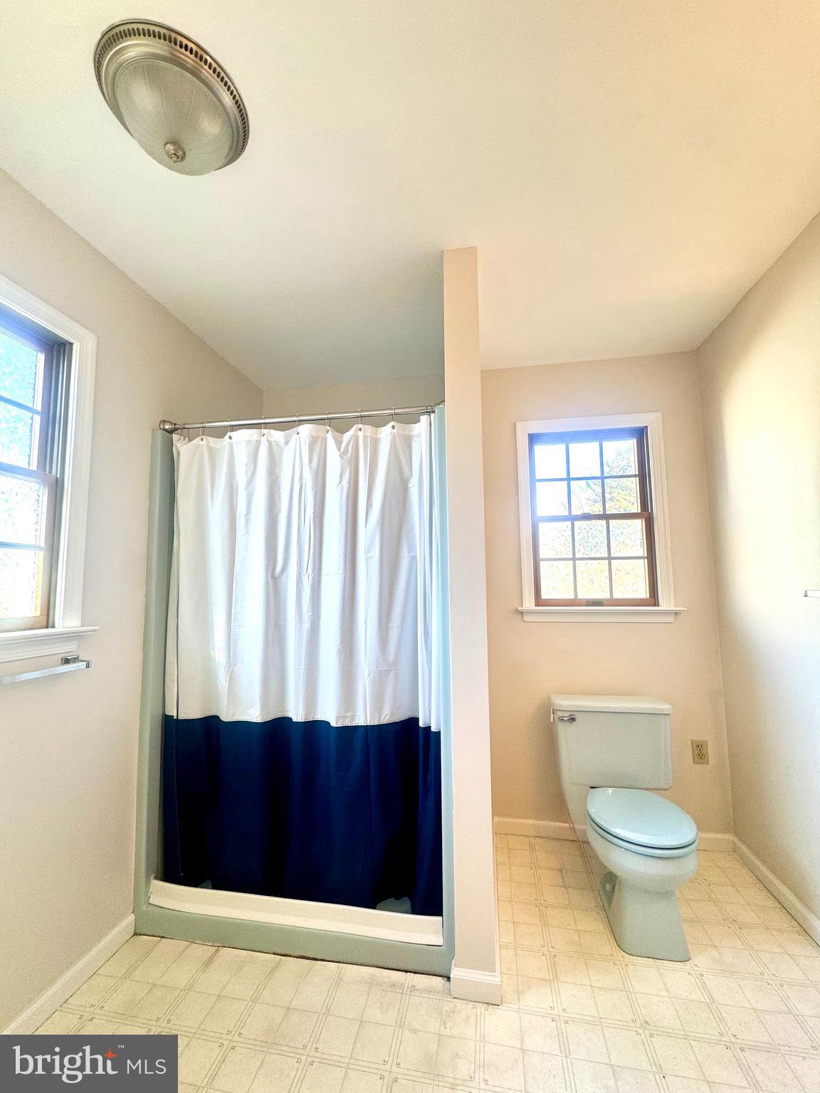 619 Stoney Run Road Pottsville, PA 17901 - Photo 32 of 41 a bathroom with a toilet and a shower