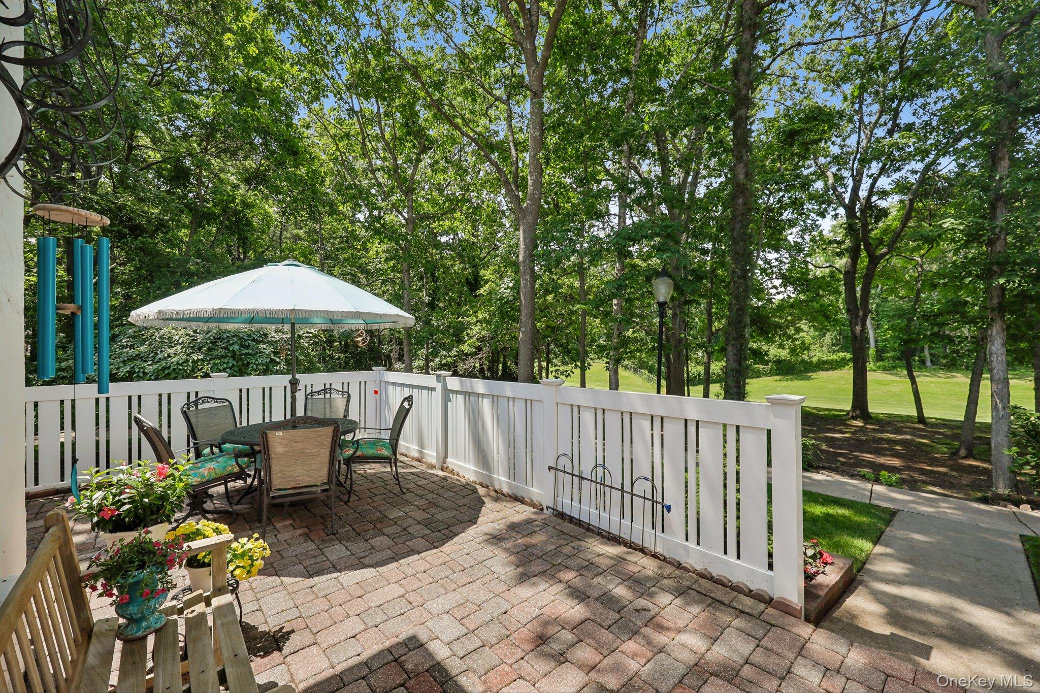 360 Birchwood Road Medford, NY 11763 - Photo 30 of 41 Privacy plus view of 6th hole on course Fully fenced