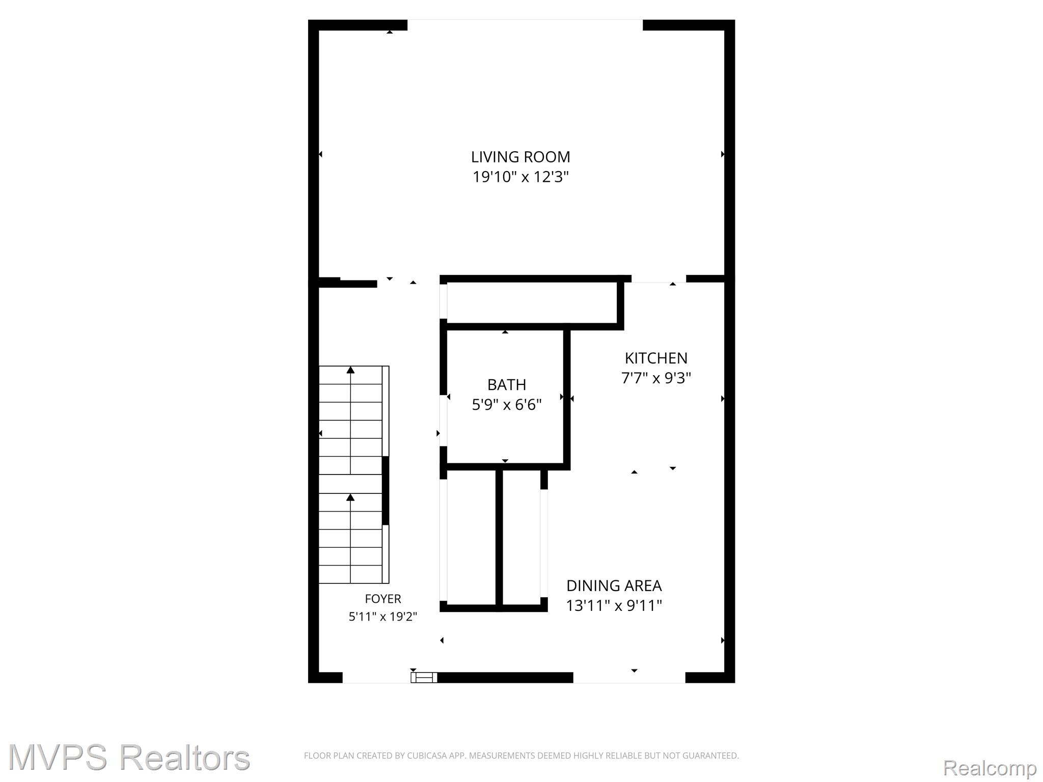 804 Oak Brook Ridge Drive, Unit 149 Rochester, MI 48307 - Photo 47 of 49 Main floor; dimensions are approximate
