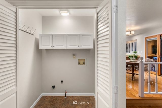 a view of storage and utility room