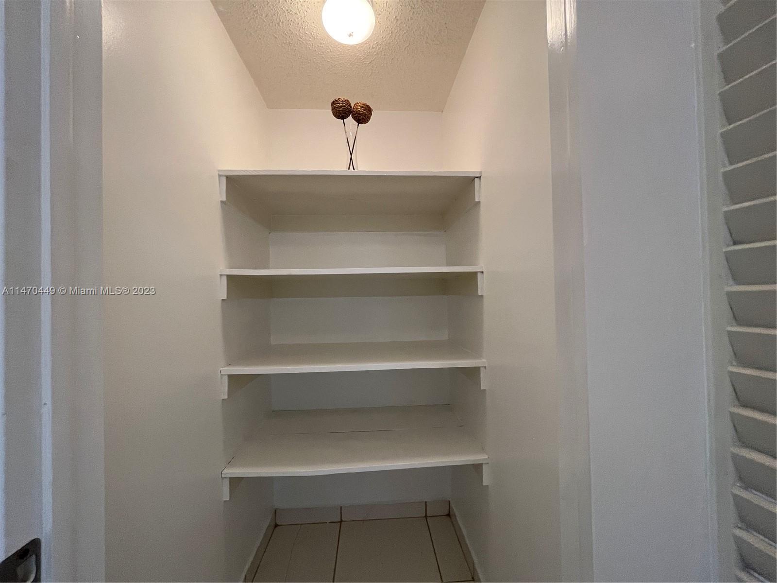 2988 Southwest 11th Street, Unit 2988 Miami, FL 33135 - Photo 15 of 22 a view of an empty walk in closet