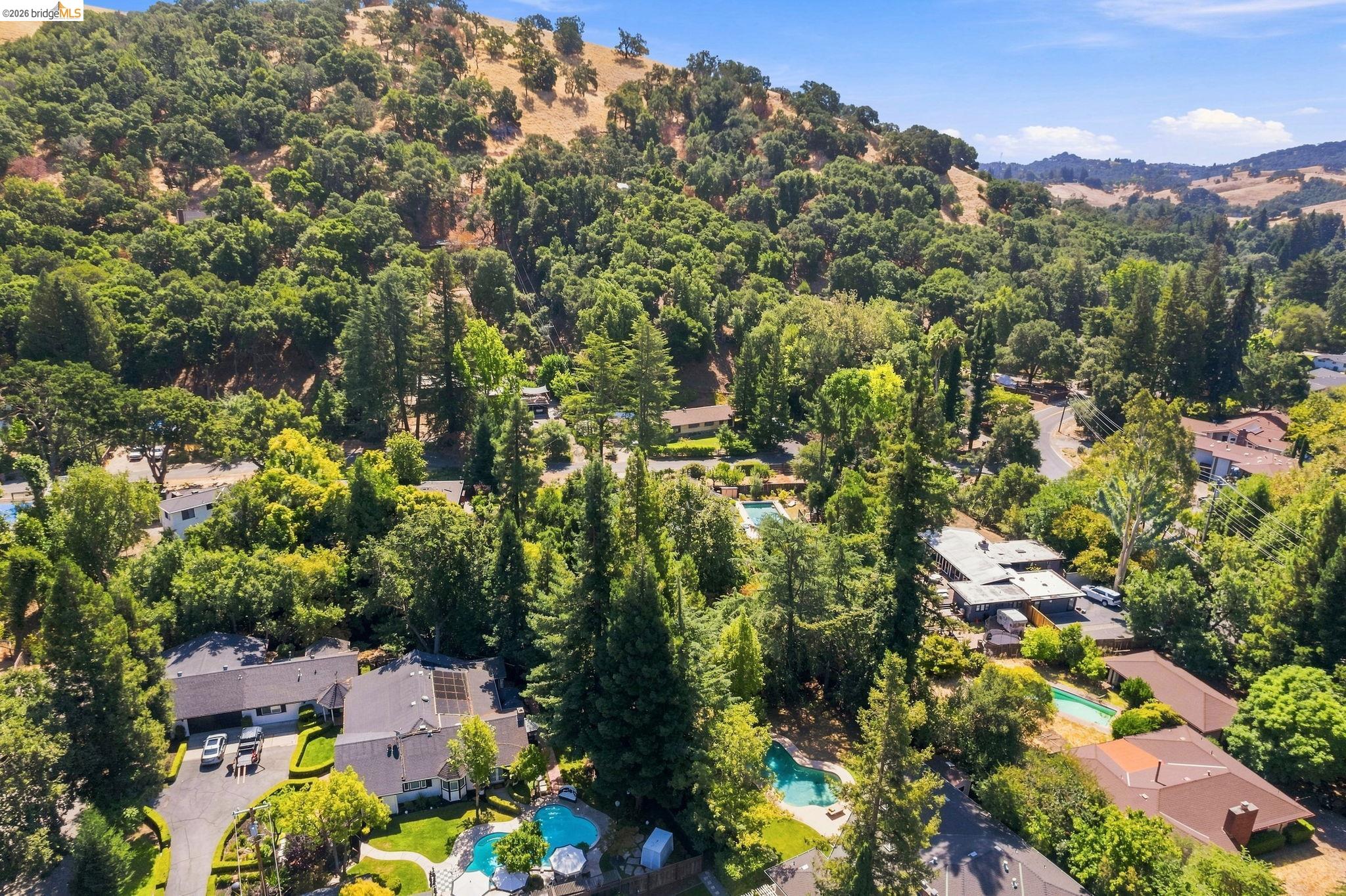 5075 Alhambra Valley Road Martinez, CA 94553 - Photo 58 of 68 Expansive hillside setting with abundant mature trees and surrounding natural landscapes