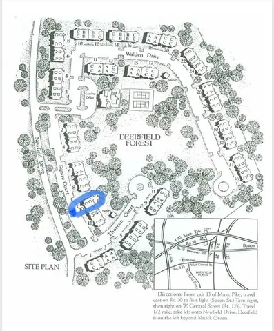 a view of a house with backyard and trees