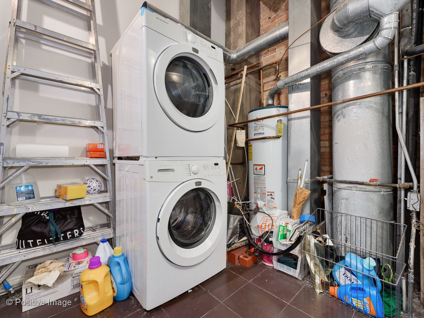 1017 West Washington Boulevard, Unit 6F Chicago, IL 60607 - Photo 20 of 20 a utility room with dryer and washer