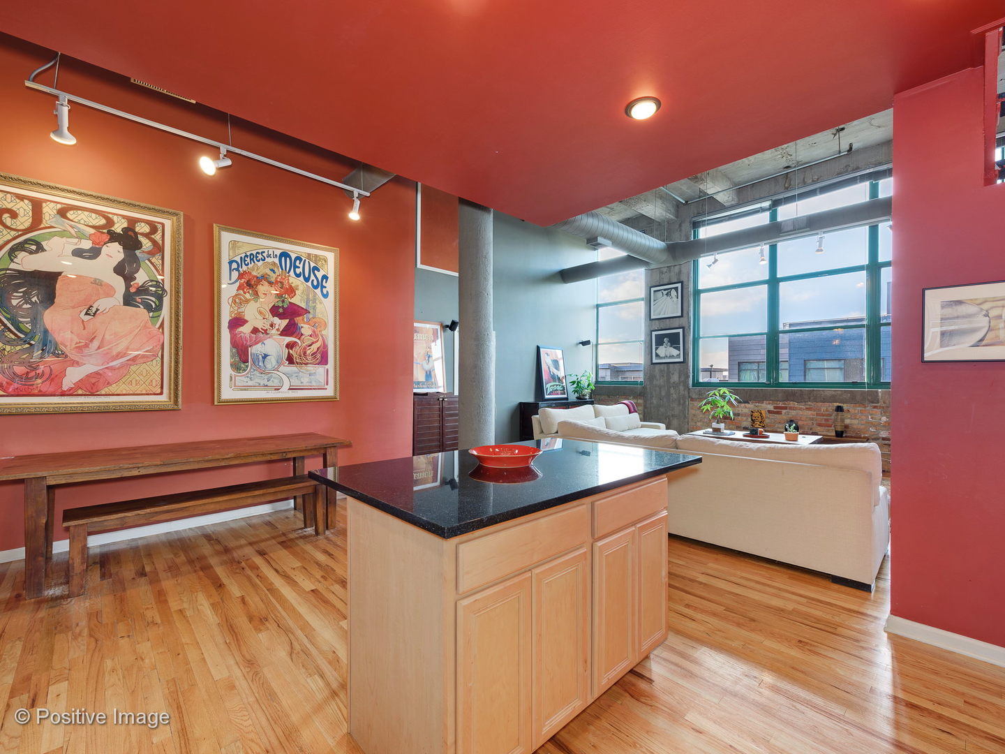 1017 West Washington Boulevard, Unit 6F Chicago, IL 60607 - Photo 6 of 20 a kitchen with a sink cabinets and wooden floor