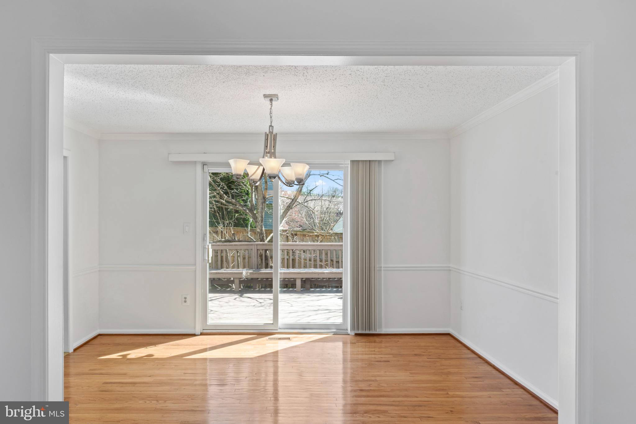 9 Coachlamp Court Silver Spring, MD 20906 - Photo 13 of 85 Formal Dining Room with Slider Door to Deck
