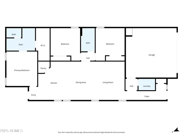 a picture of a floor plan