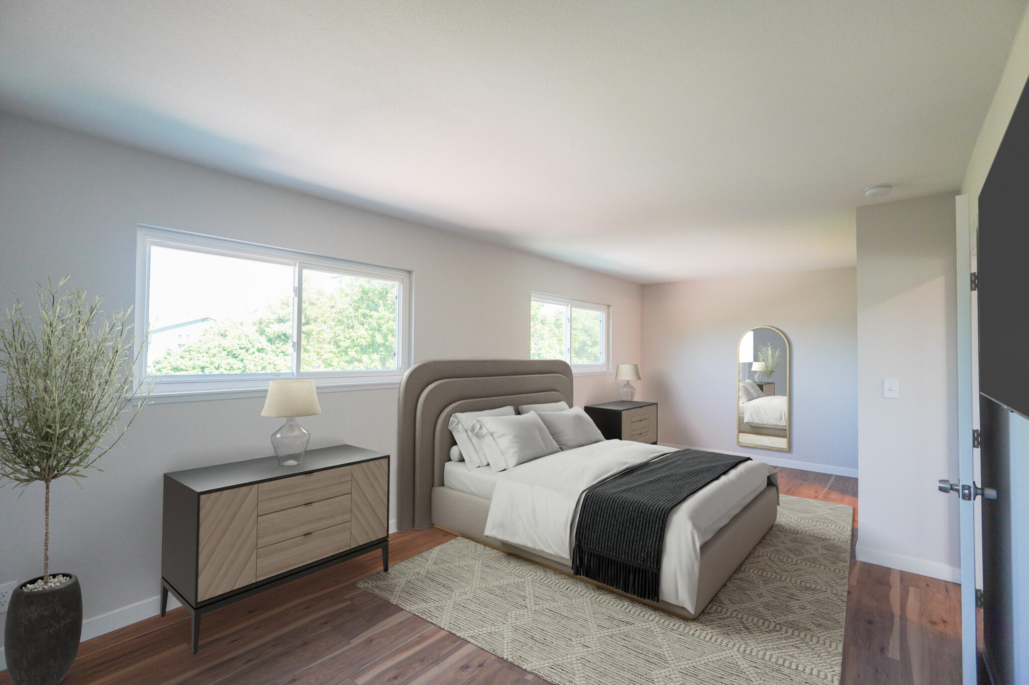 926 Talbert Avenue Simi Valley, CA 93065 - Photo 30 of 40 a bedroom with a large bed and a window