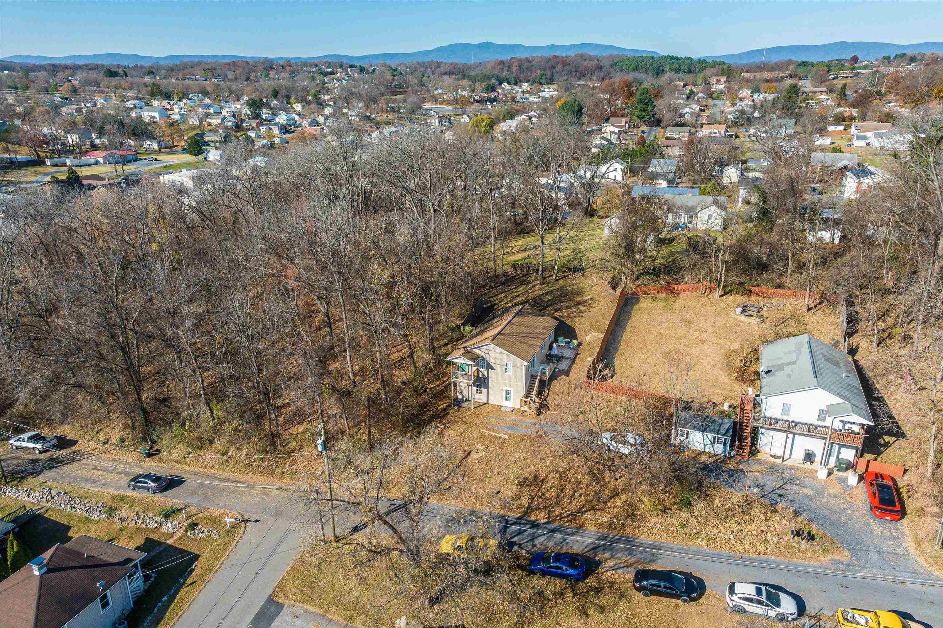 100 Olive Street Staunton, VA 24401 - Photo 39 of 48 an aerial view of residential houses with outdoor space