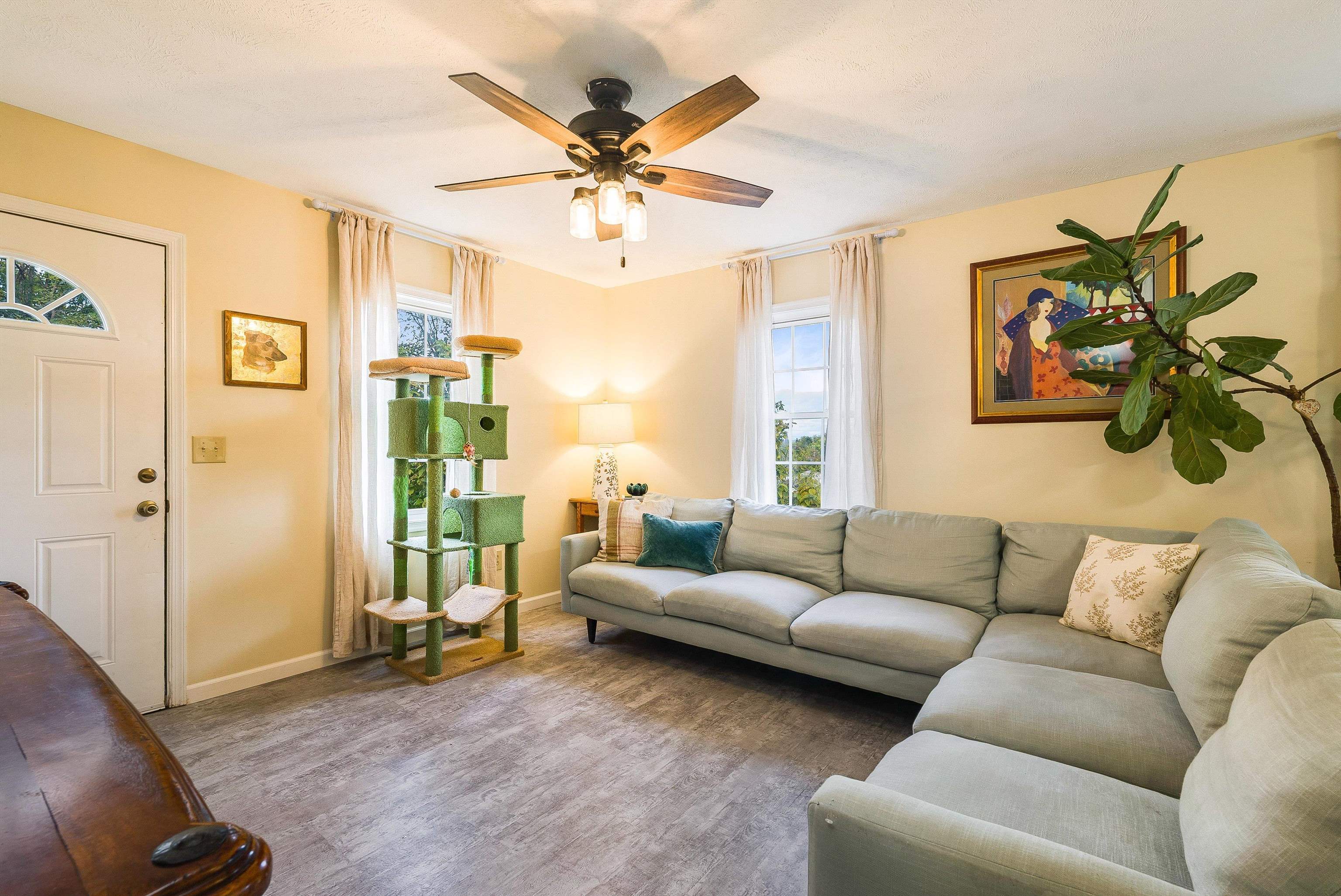 100 Olive Street Staunton, VA 24401 - Photo 6 of 48 a living room with furniture and a large window