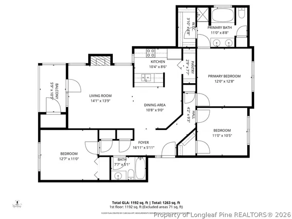 $151,900 | 250 Waterdown Drive, Unit 12, Fayetteville, NC 28314