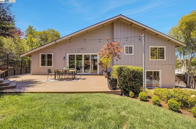 a view of outdoor space with seating