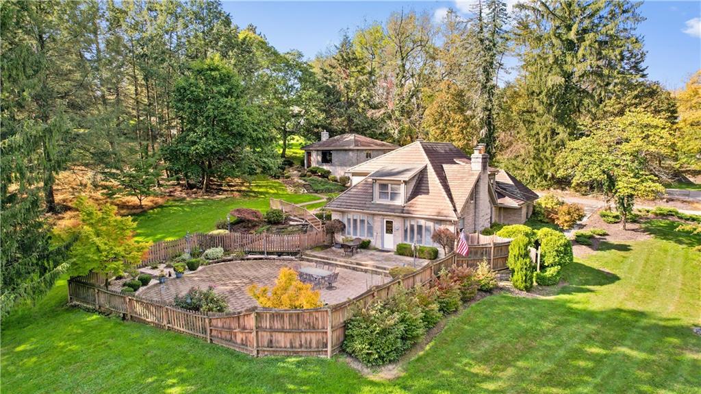 111 Siebert Road Pittsburgh, PA 15237 - Photo 2 of 25 an aerial view of a house with swimming pool garden and patio