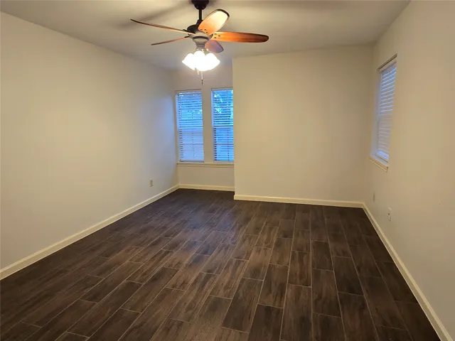 a view of wooden floor