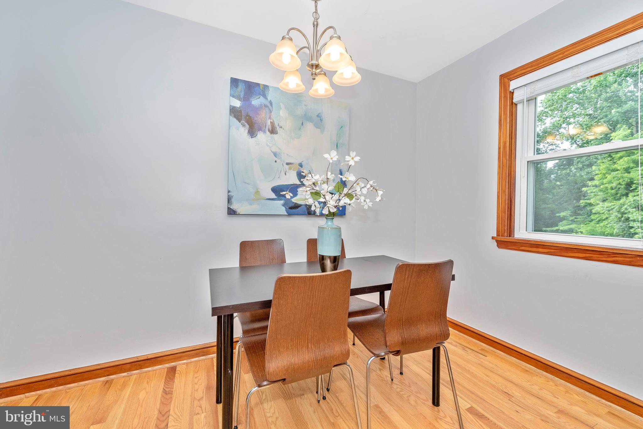 4902 Old Swimming Pool Road Frederick, MD 21703 - Photo 7 of 39 The Dining Area with Woodland Views...
