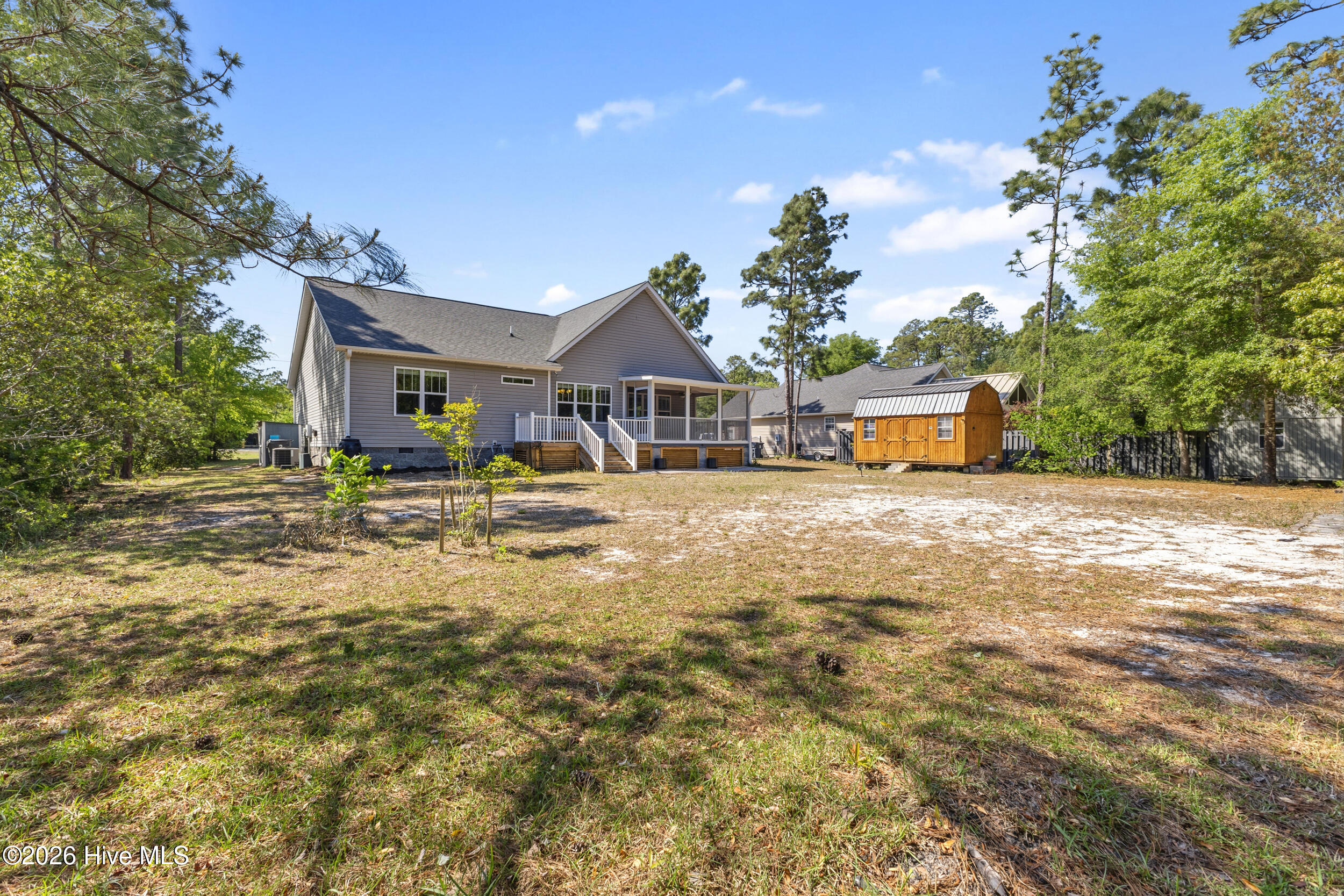 2030 Gastonia Road Southport, NC 28461 - Photo 35 of 89 Large back yard