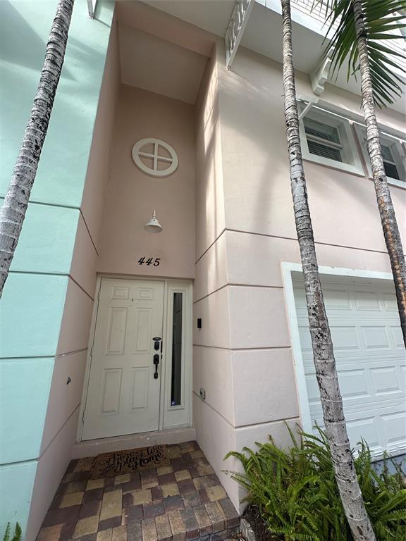 445 Northeast 1st Street Pompano Beach, FL 33060 - Photo 6 of 24 a view of a garage