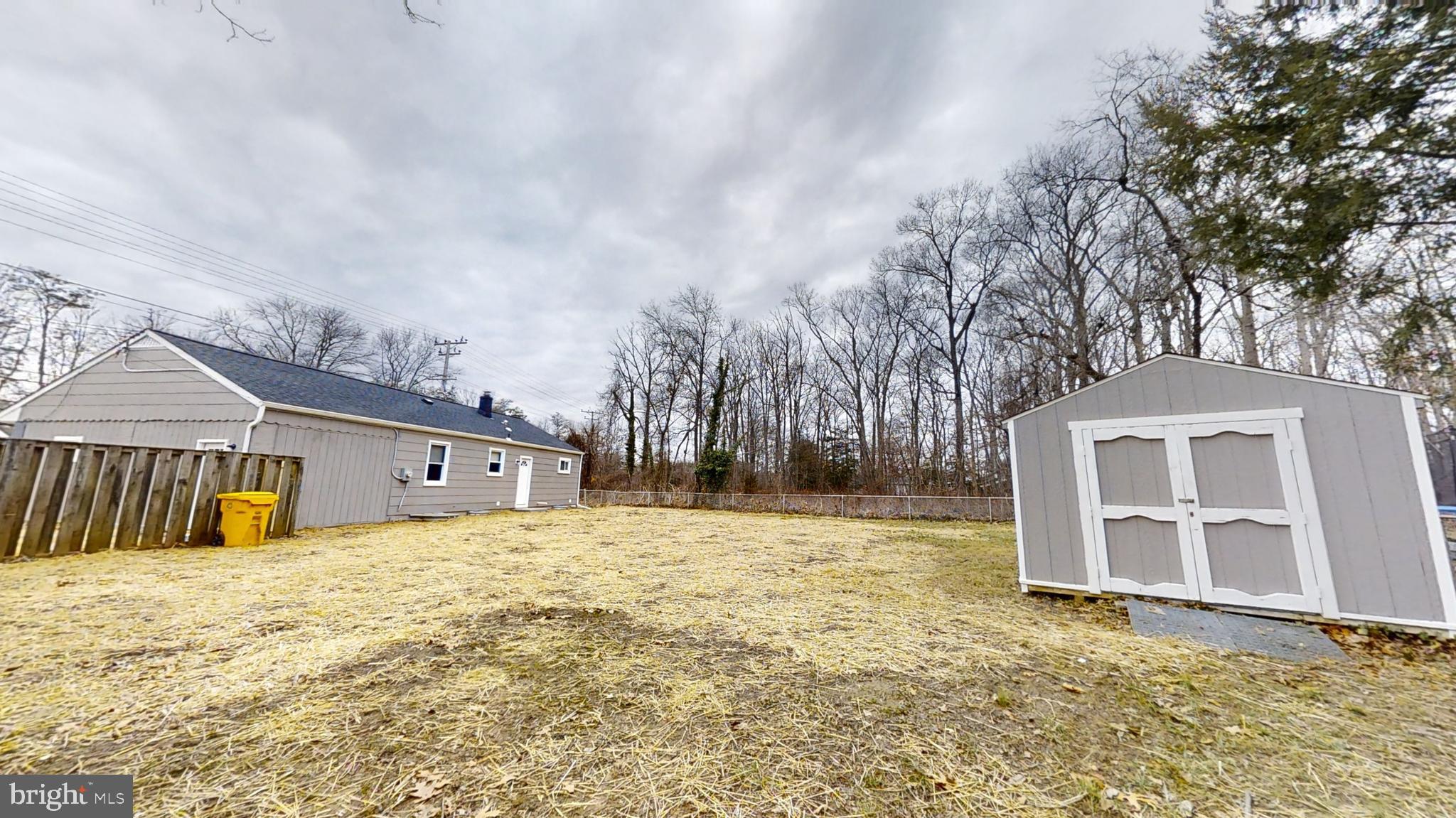 4570 Mountain Road Pasadena, MD 21122 - Photo 22 of 24 Large Rear Yard with Shed
