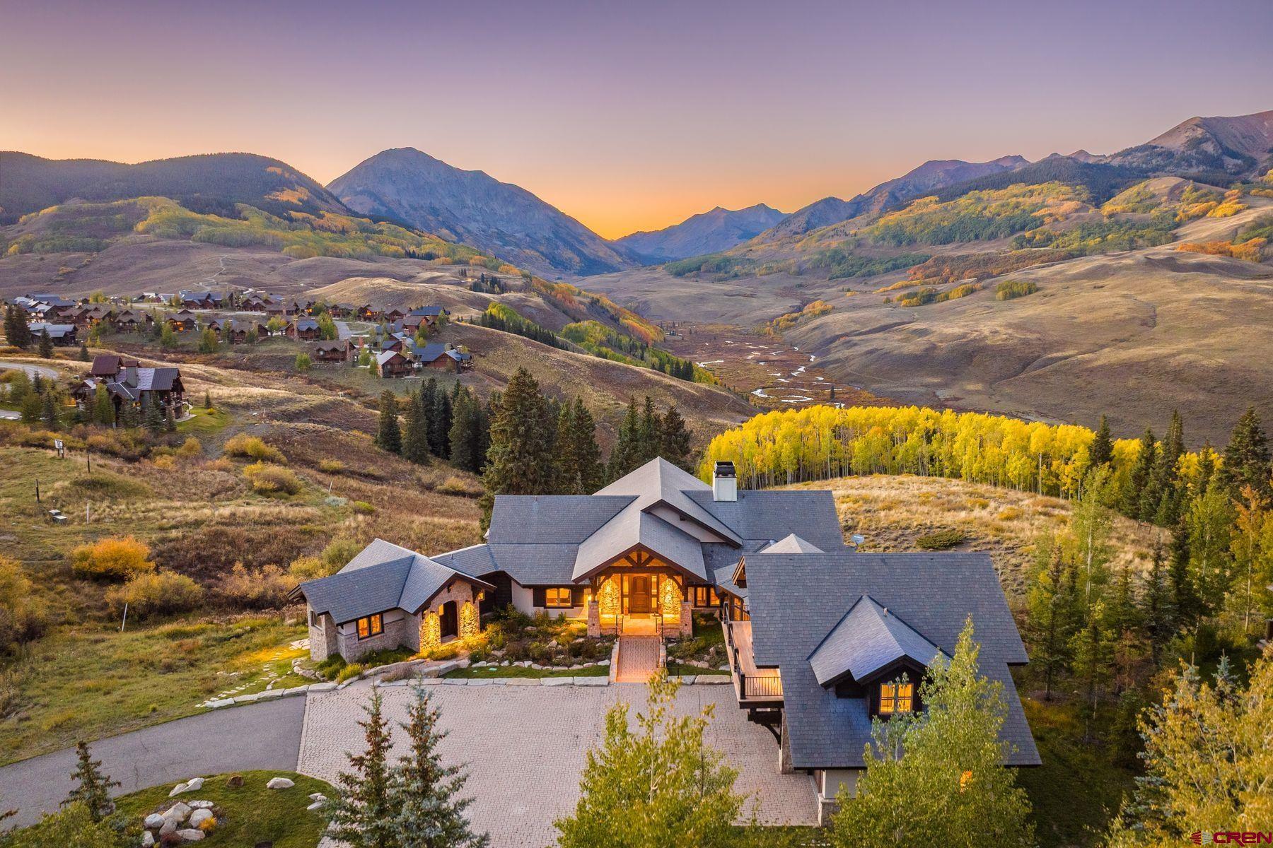 28 Kokanee Lane Crested Butte, CO 81225 - Photo 2 of 45 an aerial view of residential houses with outdoor space