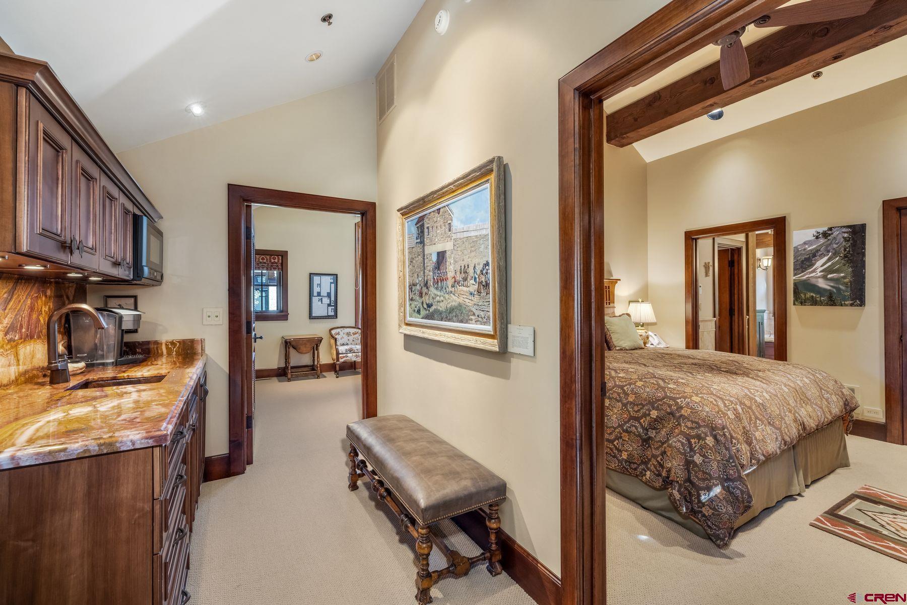 28 Kokanee Lane Crested Butte, CO 81225 - Photo 27 of 45 a bedroom with furniture and a window