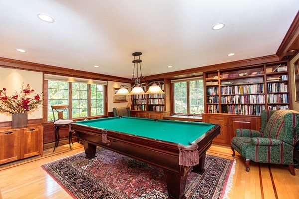89 Black Oak Road Weston, MA 02493 - Photo 7 of 14 a room with pool table and windows