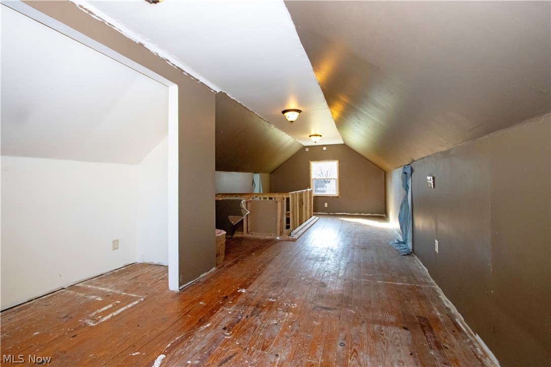310 North Seneca Street Rittman, OH 44270 - Photo 20 of 28 Additional living space with hardwood / wood-style floors