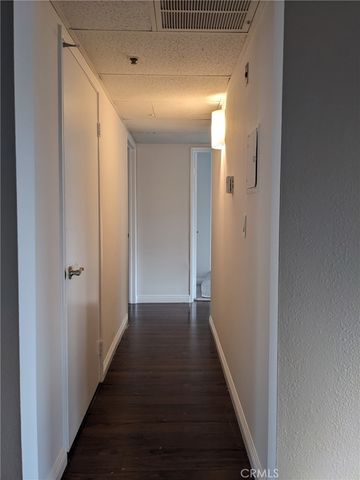 a view of a glass door with a window