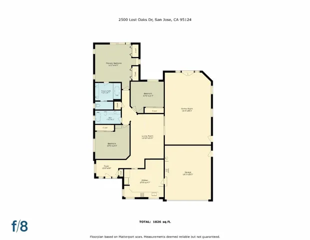 $2,398,000 | 2500 Lost Oaks Drive, San Jose, CA 95124