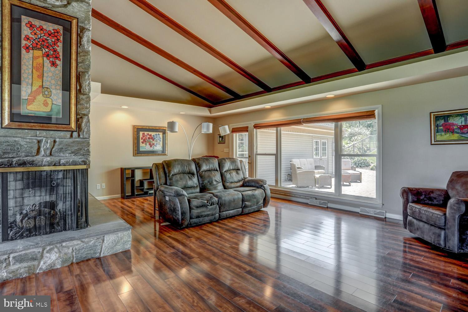 121 Ebersole Road Ephrata, PA 17522 - Photo 24 of 89 Spacious Living Room w/ Exposed Beams