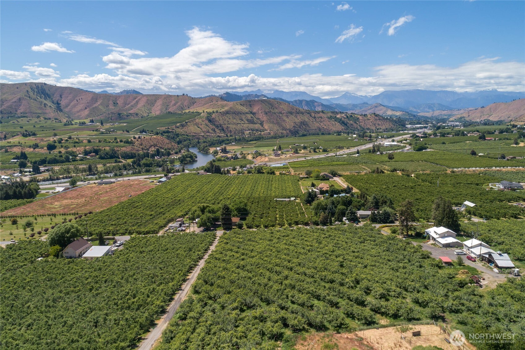 0 Red Apple Road Cashmere, WA 98815 - Photo 35 of 38 a view of a city with mountains in the background