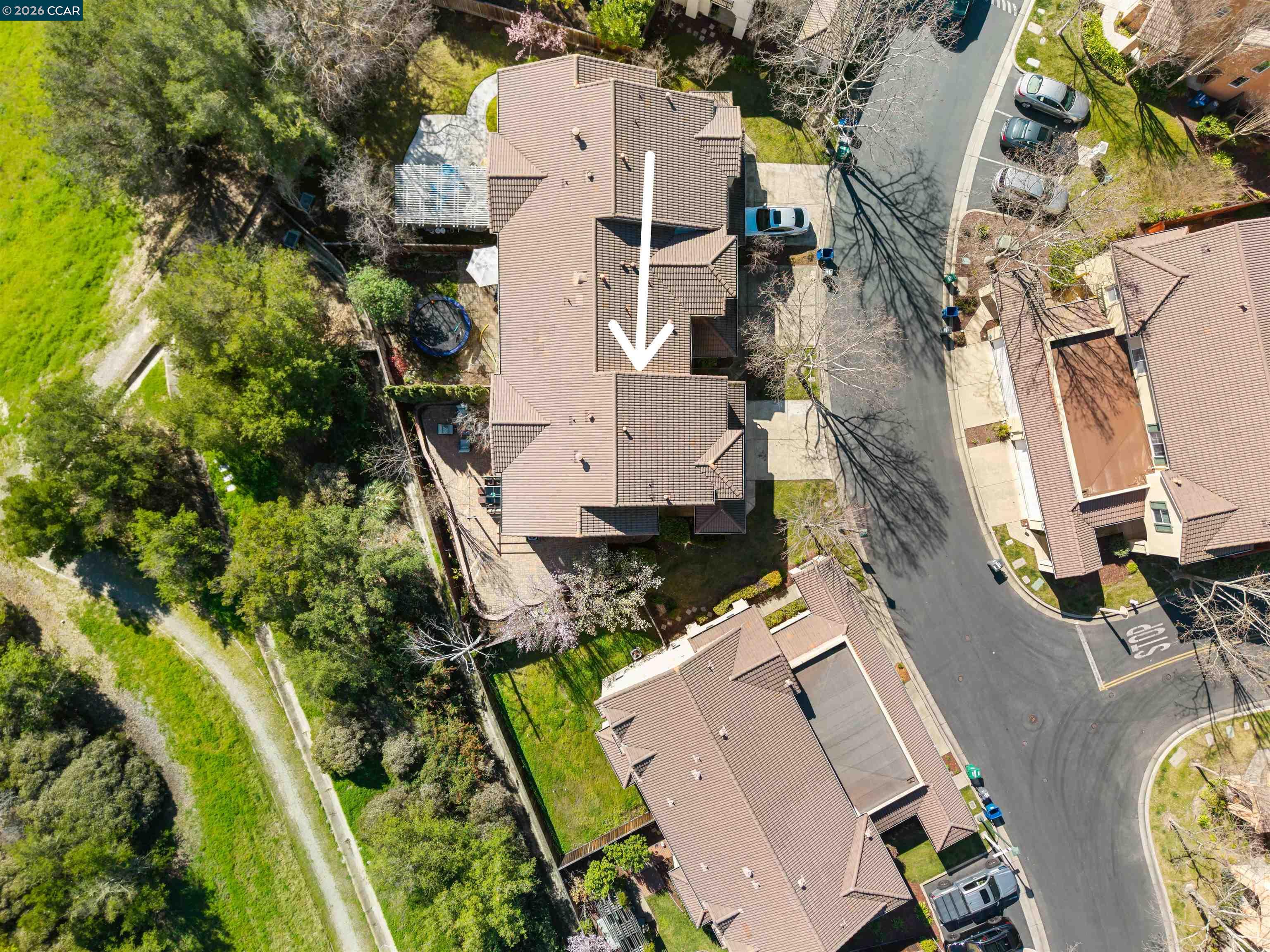 7151 Briza Loop San Ramon, CA 94582 - Photo 26 of 29 an aerial view of residential houses with outdoor space