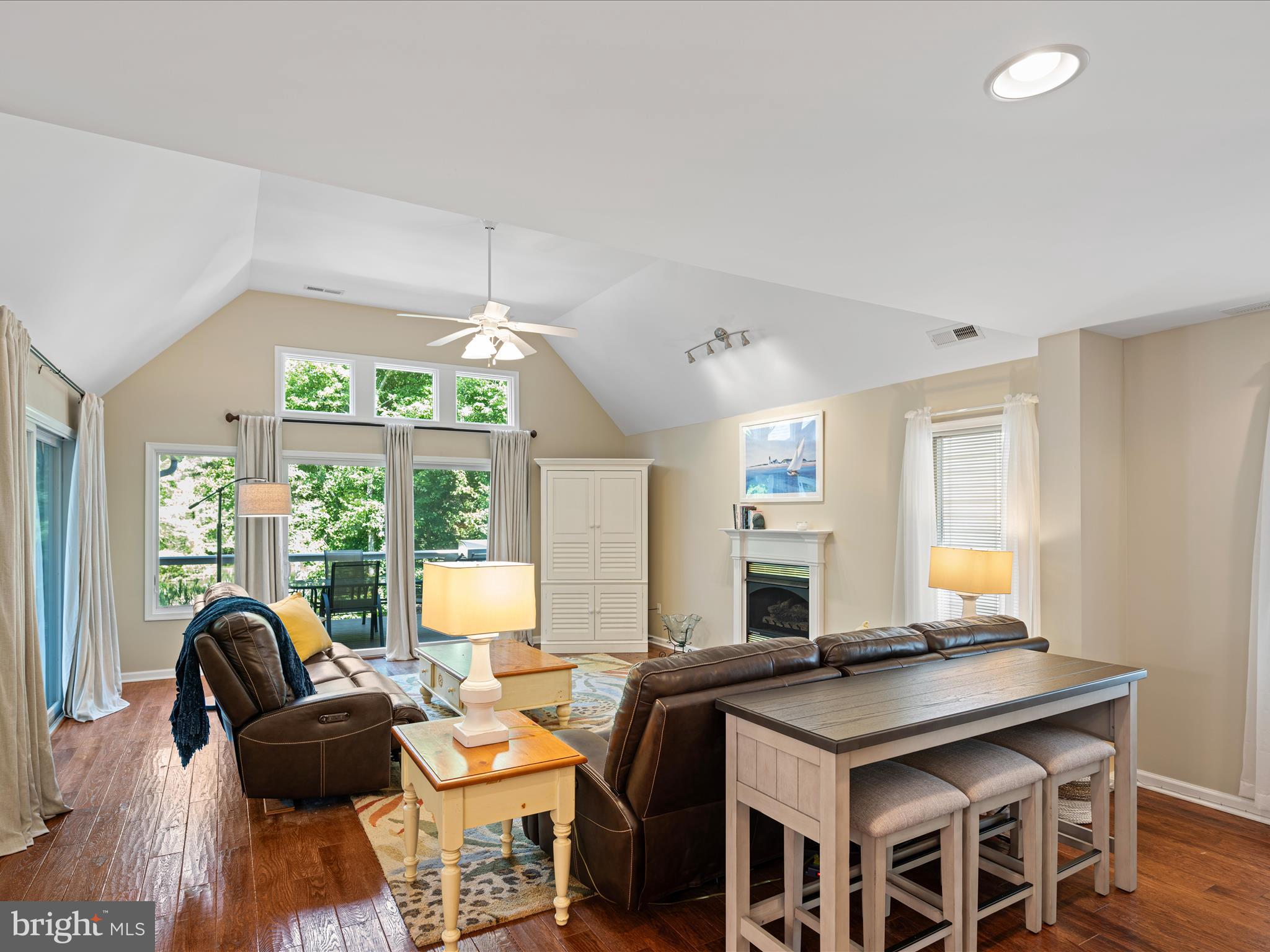 734 Deer Leap Drive, Unit 4 Bethany Beach, DE 19930 - Photo 12 of 53 spacious living area with wooded views
