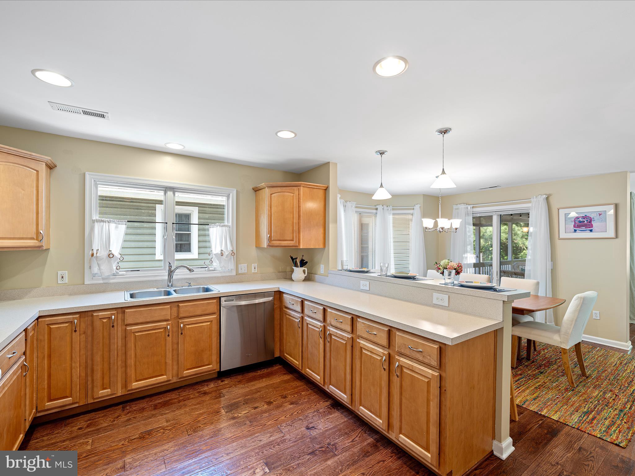 734 Deer Leap Drive, Unit 4 Bethany Beach, DE 19930 - Photo 15 of 53 open kitchen with ample storage