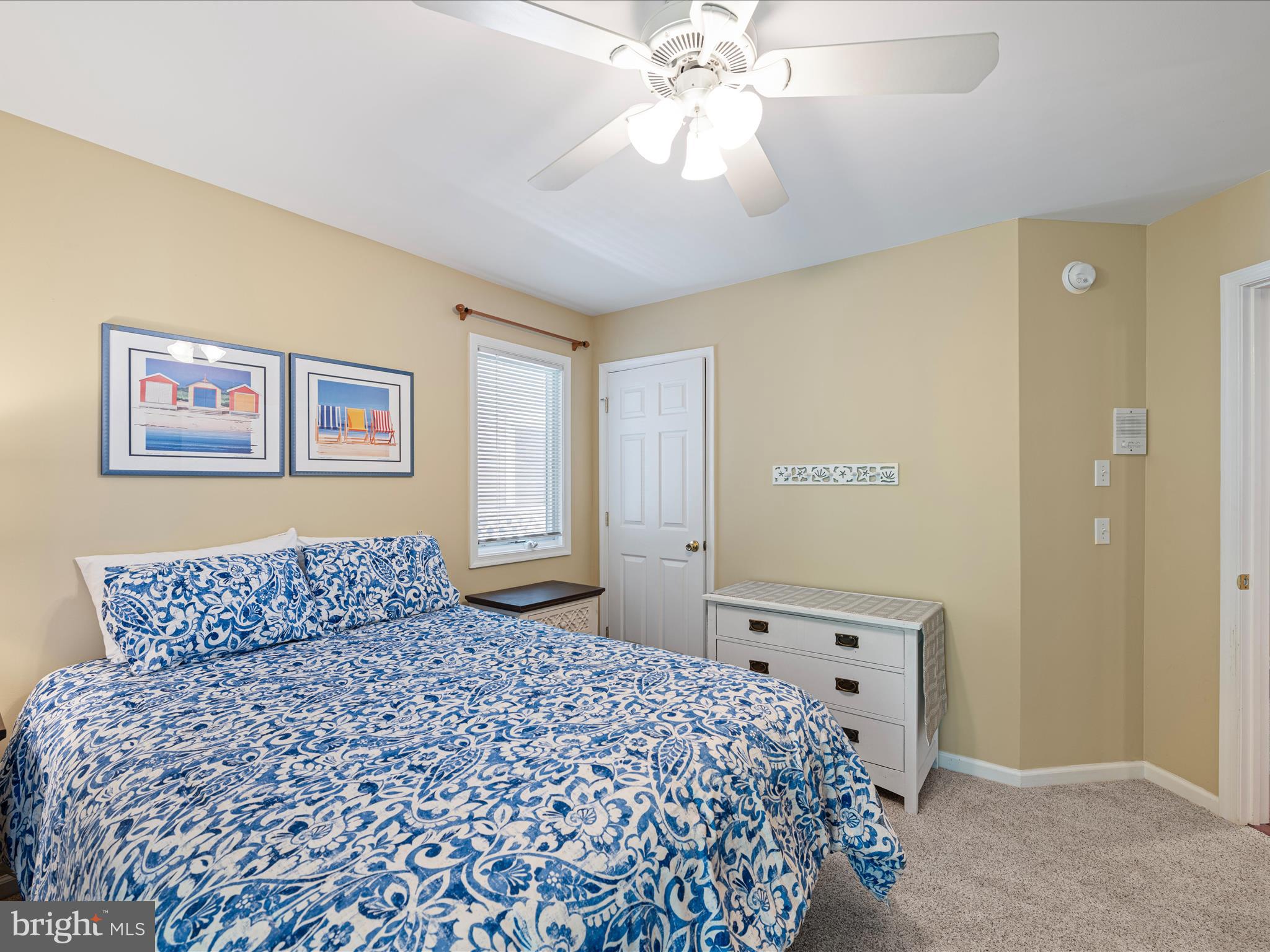 734 Deer Leap Drive, Unit 4 Bethany Beach, DE 19930 - Photo 41 of 53 Guest bedroom 3 with with covered deck access