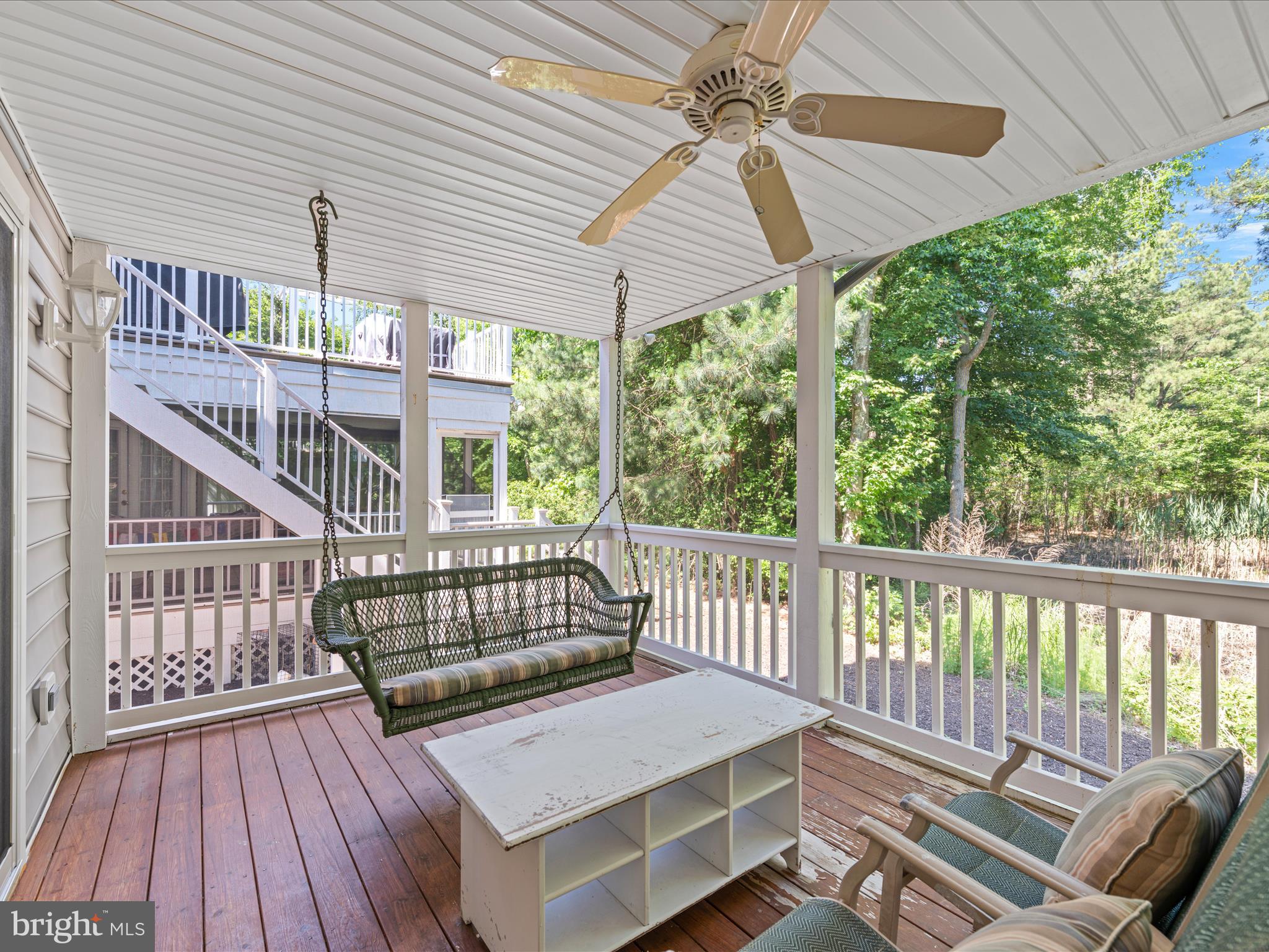 734 Deer Leap Drive, Unit 4 Bethany Beach, DE 19930 - Photo 46 of 53 Covered deck