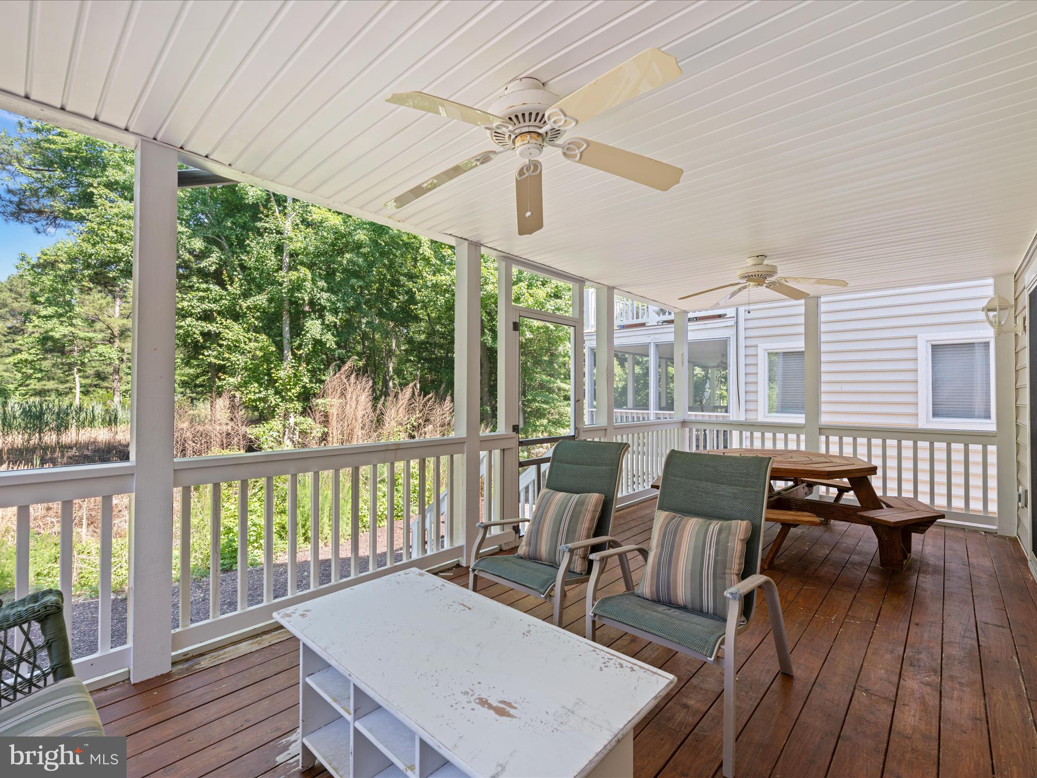 734 Deer Leap Drive, Unit 4 Bethany Beach, DE 19930 - Photo 48 of 53 Covered deck