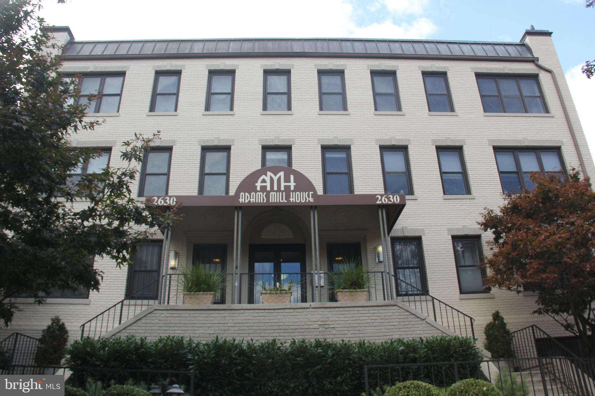 Front of building