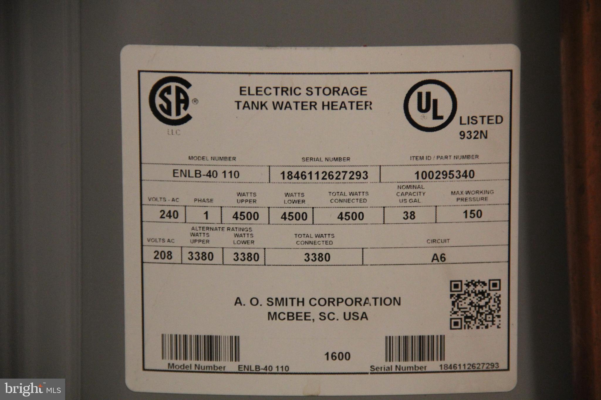 2630 Adams Mill Road Northwest, Unit 108 Washington, DC 20009 - Photo 13 of 16 Water heater replaced in April 2019