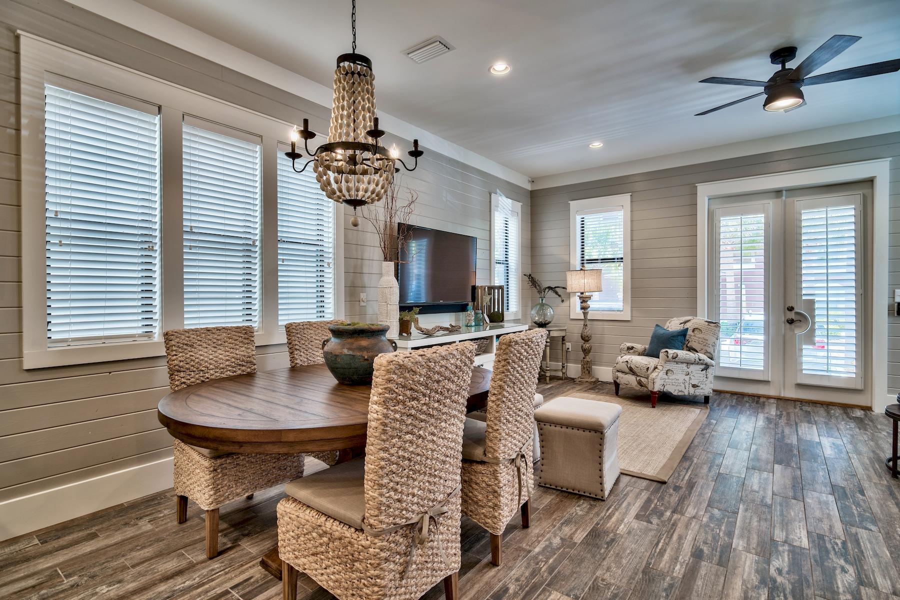 33 West Seacrest Beach Blvd Inlet Beach Inlet Beach, FL 32461 - Photo 7 of 53 a living room with furniture and wooden floor